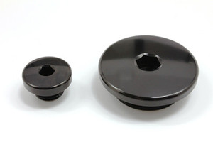 Works - Engine Plugs Black - 24-509 Works - Engine Plugs Black - 24-509