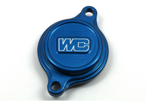 Works - Oil Filter Cover Blue Yam - 27-145 Works - Oil Filter Cover Blue Yam - 27-145