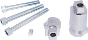 Drag Specialties - Spotlight - Plain - Clear Lens - 4-1/2" Spotlights with Running Light - 20-6011PA