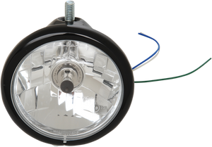 Drag Specialties - Top Mount Headlight - 5-3/4" - Black - 5-3/4" Headlight - L21-6114SB