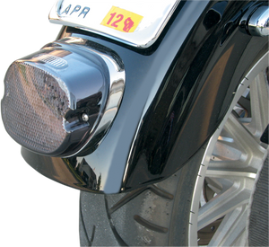 Drag Specialties - Taillight - Top Tag Light - Smoke - LED Low-Profile Taillight - L24-0436CMLED