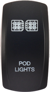Xtc Power Products - Dash Switch Rocker Face Pod Ligghts - SW00-00107039