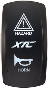 Xtc Power Products - Dash Switch Rocker Face Xtc Hazard/horn - SW00-00132037