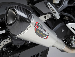 Yoshimura - Exhaust Street Alpha-t Slip-on Ss-ss-cf Works - 14710BP520