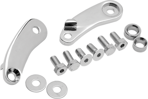 Drag Specialties - Front Signal Mount '89-'17 - Front Turn Signal Relocation Kit - 20-0377-BC202