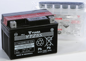 Yuasa - Battery Ytz5s-bs Maintenance Free - YUAM62TZ5 Yuasa - Battery Ytz5s-bs Maintenance Free - YUAM62TZ5