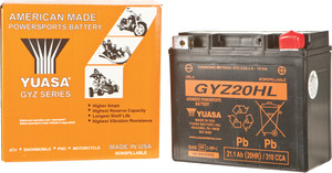 Yuasa - Battery Gyz20hl Sealed Factory Activated - YUAM720GH Yuasa - Battery Gyz20hl Sealed Factory Activated - YUAM720GH