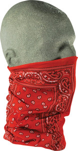 Zan - Motley Tube Red Paisley - T106 Zan - Motley Tube Red Paisley - T106