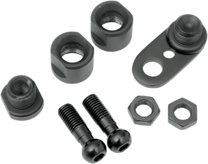 Drag Specialties - Turn Signal Swivel Kit - Black - Turn Signal Swivel Kit - 20-0383B