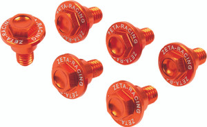 Zeta - Fork Guard Bolt Ktm Orange - ZE88-9503 Zeta - Fork Guard Bolt Ktm Orange - ZE88-9503