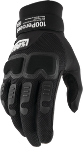 100 Percent - Langdale Gloves Black Md - 10029-00002