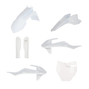 Acerbis - Full Plastic Kit White Gas/ktm - 2980580002 Acerbis - Full Plastic Kit White Gas/ktm - 2980580002
