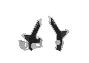 Acerbis - X-grip Frame Guard Grey/black Hon - 2979621019