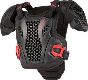 Alpinestars - Bionic Action Youth Chest Protector Blk/red Lg/xl - 6740424-13-LXL Alpinestars - Bionic Action Youth Chest Protector Blk/red Lg/xl - 6740424-13-LXL