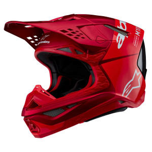 Alpinestars - Supertech S-m10 Flood Helmet Red Fluo/red M&g Sm - 8301023-3003-S