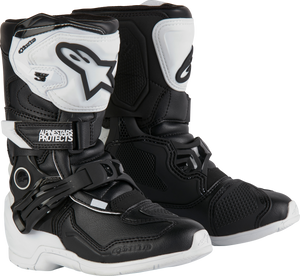 Alpinestars - Tech 3s Kids Boots White/black Sz 11 - 2014524-21-11