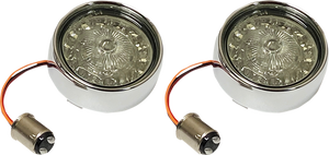 Custom Dynamics - Turn Signal Insert - Red/Smoke - Turn Signal Insert - PBBB-RR-1157CS