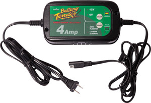 Battery Tender - Selectable 4 Amp 6/12v Charger - 022-0209-BT-WH