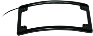 Custom Dynamics - LED License Plate Frame - Black - LED License Plate Frame - LPF-RAD-B-LP Custom Dynamics - LED License Plate Frame - Black - LED License Plate Frame - LPF-RAD-B-LP