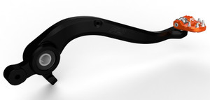 Flo Motorsports - Folding Tip  Brake Pedals Orange - MXBP-522ORG