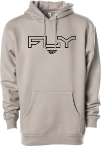 Fly Racing - Fly Edge Hoodie Cement Lg - 354-0305L