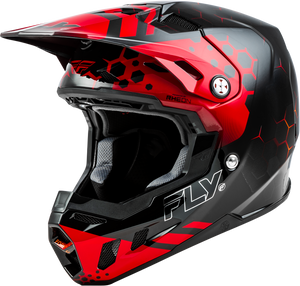 Fly Racing - Formula Cc Tektonic Helmet Black/red/orange Md - 73-4331M