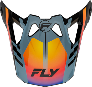 Fly Racing - Formula Cp Krypton Visor Grey/black/electric Fade M-2x - 73-0047