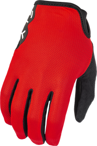 Fly Racing - Mesh Gloves Red Md - 375-337M