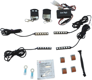 Custom Dynamics - Slimline Magical Wizards Lights - Standard - Slimline Magical Wizards Color Changing LED Accent Lights Kit - TMWZ07