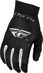Fly Racing - Pro Lite Gloves Black/white Lg - 377-040L