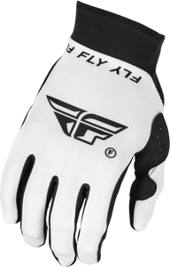 Fly Racing - Pro Lite Gloves White/black Md - 377-045M