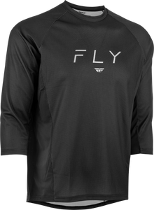 Fly Racing - Ripa 3/4 Sleeve Jersey Black/grey Sm - 352-8130S