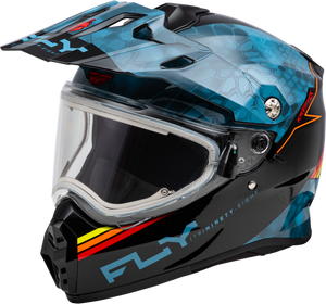 Fly Racing - Trekker Cw Conceal Helmet Elec Shld Slate/black/red Sm - 73-31362S
