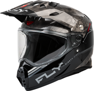 Fly Racing - Trekker Kryptek Conceal Helmet Black/grey/white 2x - 73-70272X