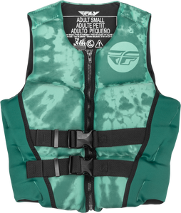 Fly Racing - Wmn's Neoprene Flotation Vest Dark Teal/light Teal Xs - 221-30421XS