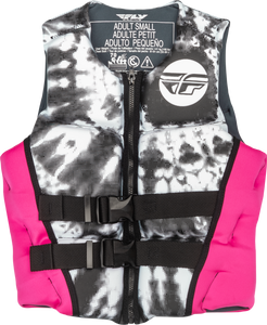 Fly Racing - Wmn's Neoprene Flotation Vest Neon Pink/white/black Lg - 221-30422L