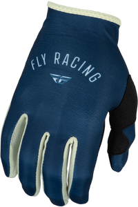 Fly Racing - Women's Lite Gloves Navy/ivory Md - 377-612M
