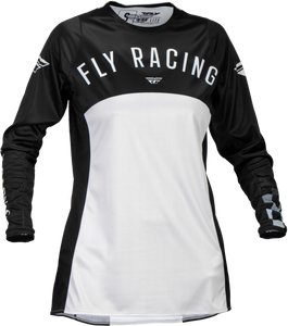 Fly Racing - Women's Lite Jersey Black/light Grey Sm - 377-620S