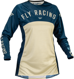 Fly Racing - Women's Lite Jersey Navy/ivory 2x - 377-6222X