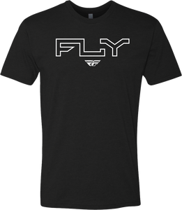 Fly Racing - Youth Fly Edge Tee Black Yl - 354-0308YL