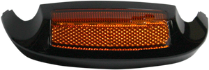 Custom Dynamics - Led Front Fender Tip - Amber LED/Amber Lens - Black - Front LED Fender Tip Housing - GEN-FT-AA-BLK