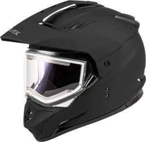 Gmax - Gm-11s Snow Helmet W/ Elec Shield Matte Black 2x - A41100078