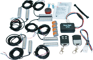 Custom Dynamics - Magical Wizard Accent Light Super Kit - Magical Wizards Color Changing LED Accent Lights Super Kit - TMWZ02BM6