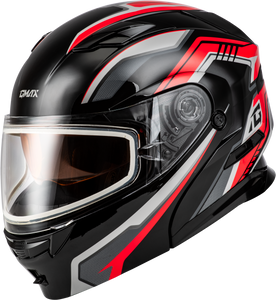 Gmax - Md-01s Transistor Snow Helmet Black/red 2x - M20139158 Gmax - Md-01s Transistor Snow Helmet Black/red 2x - M20139158