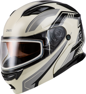 Gmax - Md-01s Transistor Snow Helmet White/grey/black Lg - M201391326 Gmax - Md-01s Transistor Snow Helmet White/grey/black Lg - M201391326