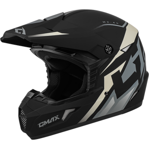 Gmax - Mx-46 Compound Helmet Matte Black/grey/white Xl - D3464427