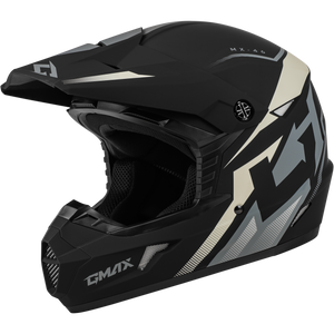 Gmax - Mx-46 Compound Helmet Matte Black/grey/white Yl - D3464422