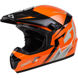 Gmax - Mx-46 Compound Helmet Orange/black/grey Ym - D3464281