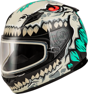 Gmax - Youth Gm-49y Drax Snow Helmet Silver Yl - F2499122