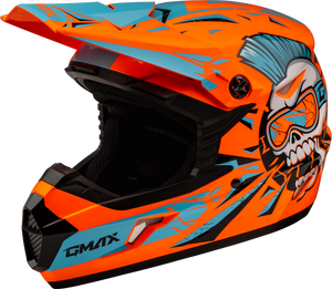 Gmax - Youth Mx-46y Unstable Helmet Hi Vis Orange/blue Ys - D3465210